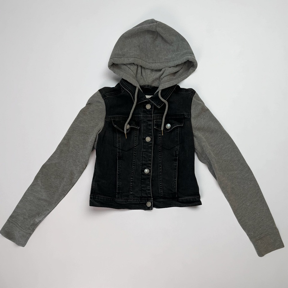 Hollister Hooded Denim Jacket